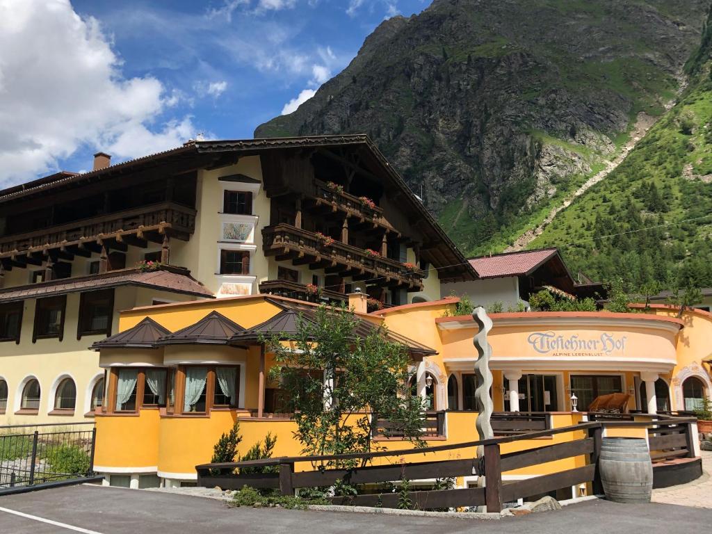 Hotel Pitztalhaus v létě
